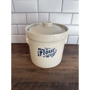 Vintage Pfaltzgraff YORKTOWNE (MADE IN USA) Flour Canister